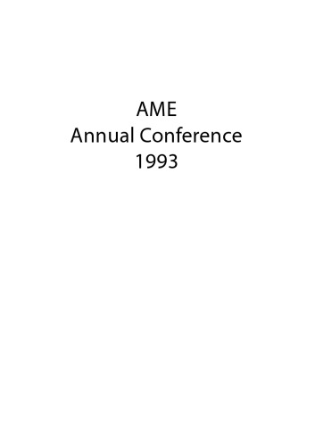 AME annual conference 1993
