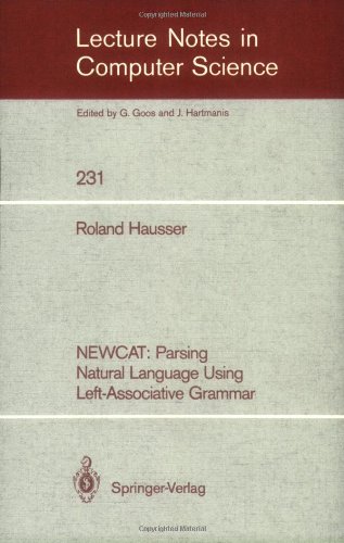NEWCAT: Parsing Natural Language Using Left-Associative Grammar