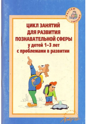 Цикл занятий для развития познавательной сферы у детей 1-3 лет с проблемами в развитии