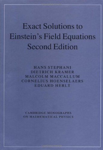 Exact solutions of Einstein's field equations