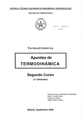 Apuntes de Termodinámica