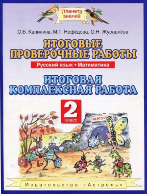 Итоговые проверочные работы русский язык, математика. Итоговая комплексная работа. 2 класс.