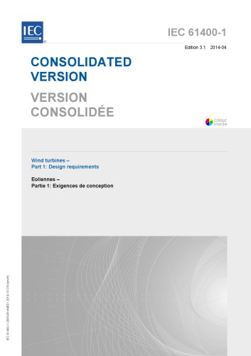 Wind turbines – Part 1: Design requirements