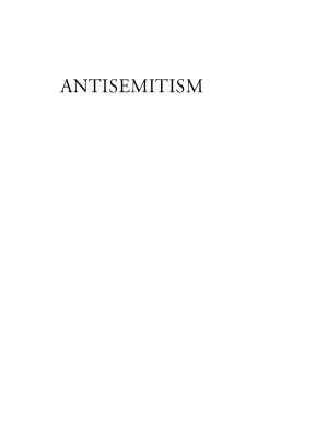 Antisemitism A Historical Encyclopedia of Prejudice and Persecution
