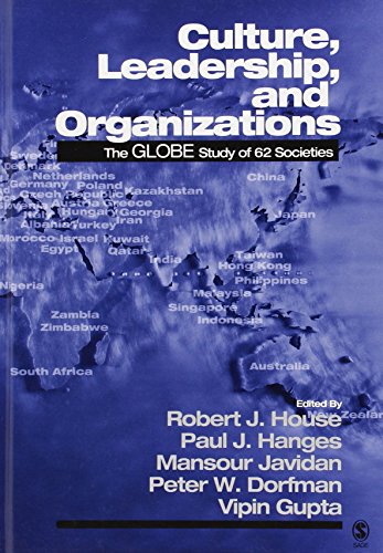 Culture, leadership, and organizations: the GLOBE study of 62 societies