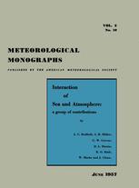 Interaction of Sea and Atmosphere: A Group of Contributions