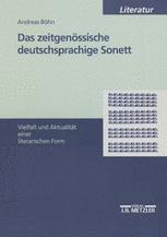 Das zeitgenössische deutschsprachige Sonett: Vielfalt und Aktualität einer literarischen Form