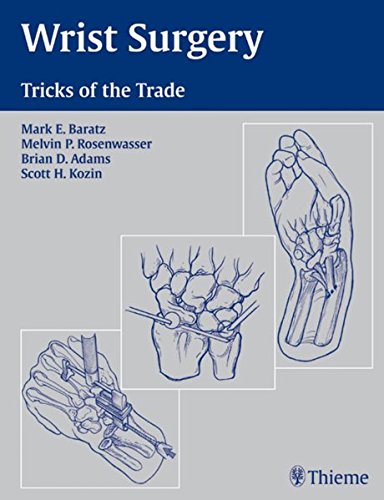 Wrist surgery: tricks of the trade