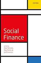 Social finance
