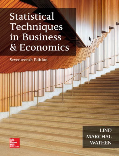 Statistical Techniques in Business and Economics