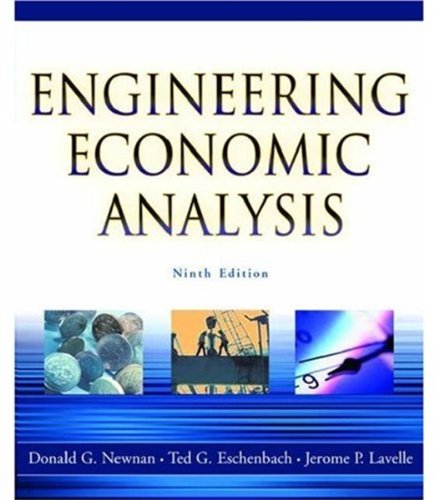 Engineering economic analysis