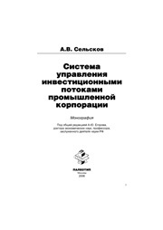 Система управления инвестиционными потоками промышленной корпорации: монография