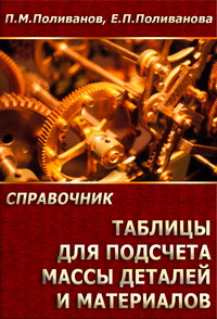Таблицы для подсчета массы деталей и материалов: Справочник