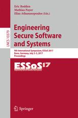 Engineering Secure Software and Systems: 9th International Symposium, ESSoS 2017, Bonn, Germany, July 3-5, 2017, Proceedings