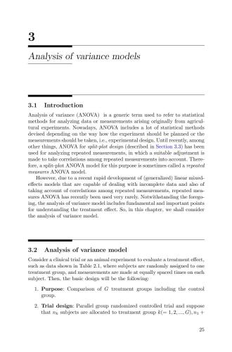 Repeated measures design with generalized linear mixed models for randomized controlled trials