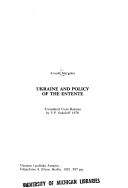 Ukraine and Policy of the Entente