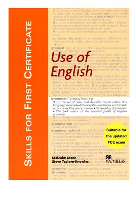 Skills for First Certificate Use of English (Student's Book and Teacher's Book)