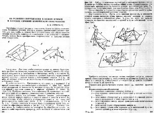 Об условии свёртывания плоской кривой в плоское сечение конической поверхности