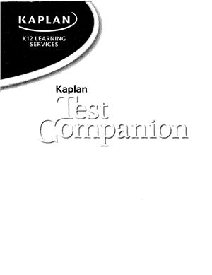 Kaplan Test Companion: Practice for New York State Test. Grade 3