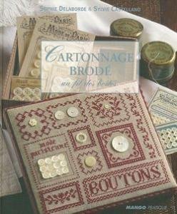Cartonnage brode: Au fil des boites