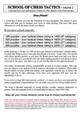 School of Chess Tactics. Vol. 2