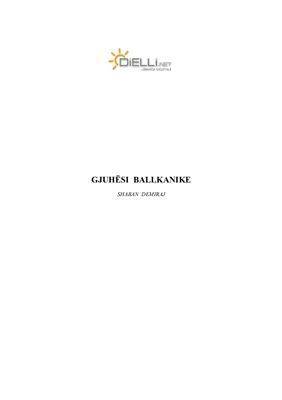Gjuhёsi ballkanike