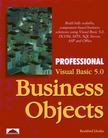 Professional Visual Basic 5 0 Business Objects