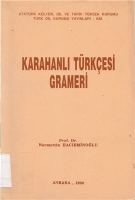 Karahanlı Türkçesi grameri
