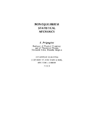 Неравновесная статистическая механика