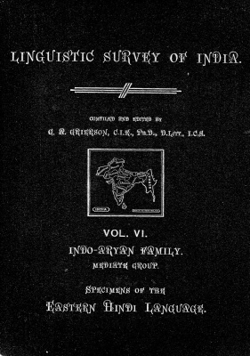 Lingvistic survey of India, v.6