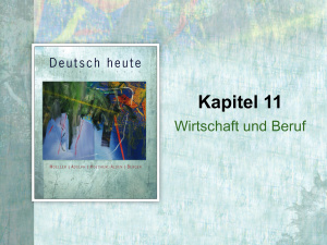Deutsch Heute: Introductory German (9th edition) Kapitel 11 Audio