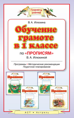 Обучение грамоте в 1 классе по прописям В.А. Илюхиной. Программы, методические рекомендации, поурочные разработки
