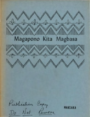 Magapono kita magbasa