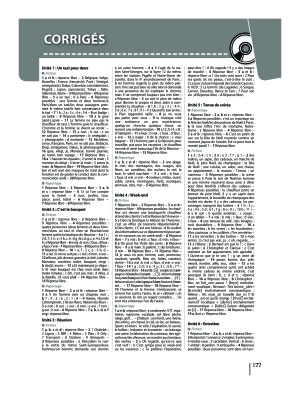 Le nouveau taxi!1 Guide pédagogique. Corrigés pp 177-224