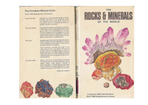 The Rocks & Minerals of the World