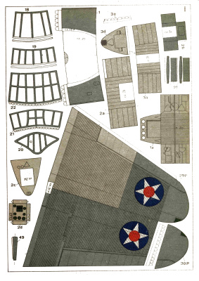 Американский торпедоносец Douglas TBD-3 Devastator от Maly Modelarz