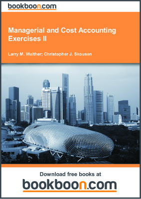 Managerial and Cost Accounting Exercises 2