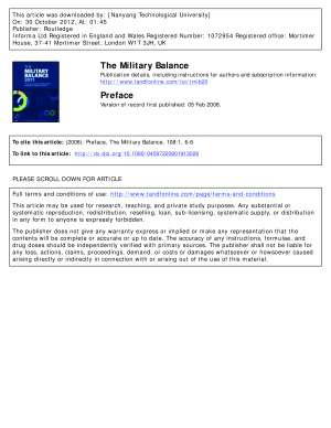 The Military Balance 2008 (IISS)