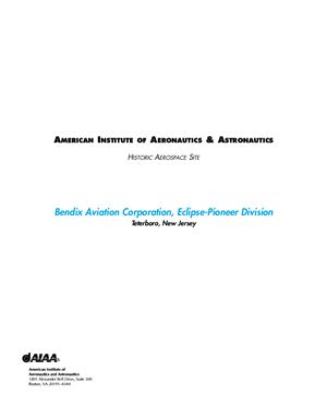 Bendix Aviation Corporation, Eclipse-Pioneer Division