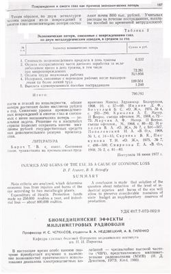 Биомедицинские эффекты миллиметровых волн
