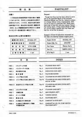 YANMAR Diesel Engine 6N18(A)L-V series