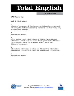 Total English Intermediate Teacher's Resourse Pack - additional materials for teachers