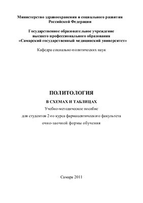 Политология в схемах и таблицах. Методическое пособие