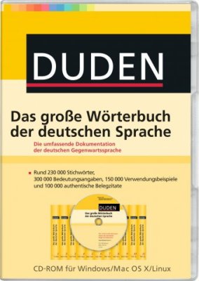 Duden - Das grosse Worterbuch der deutschen Sprache 4.Auflage