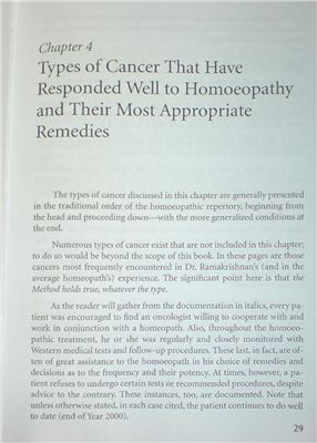 A Homoeopathic Approach to Cancer. part2