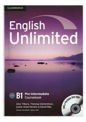 English Unlimited. Pre-Intermediate B1. Student's book