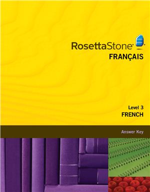 French. Level 3 - Answer Key for the tests book