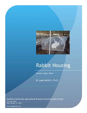 Rabbit housing