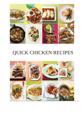 Dinner tonight, quick chicken recipes