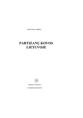 Partizanų kovos Lietuvoje